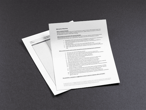 Safety Meeting Topics / Toolbox Talks Library (52 PDF Topics)